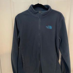 Medium Navy Blue North Face Fleece